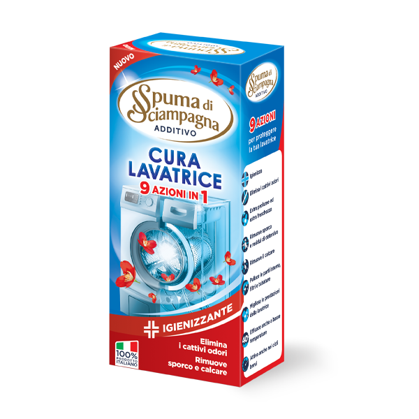SPUMA DI SCIAMPAGNA LAUNDRY DETERGENT ADDITIVE WASHING MACHINE SANITISING 250 ML (12 in a box)