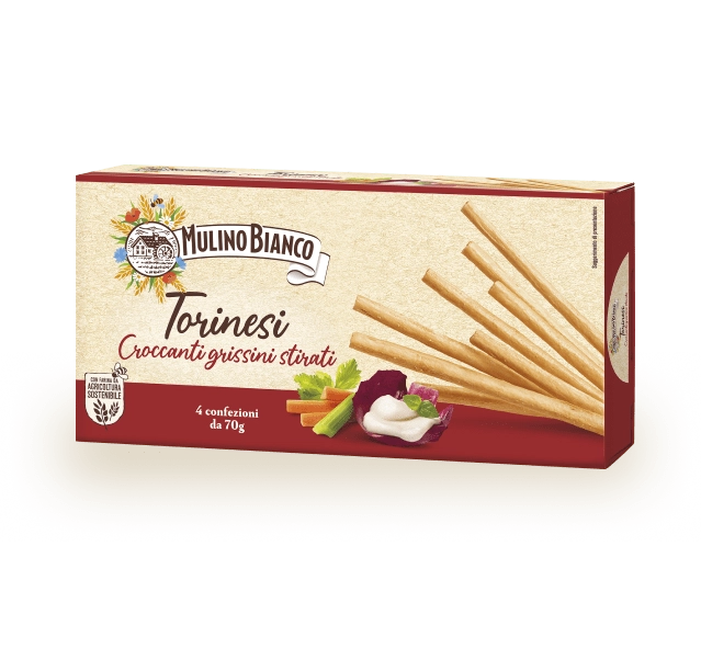 MULINO BIANCO BREADSTICKS TORINESI 280 GR (20 in a box)