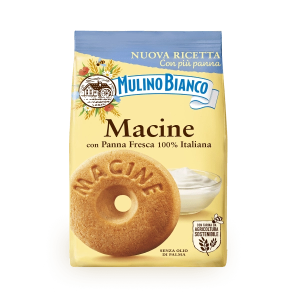 MULINO BIANCO BISCOTTI MACINE 350 GR (12 in a box)