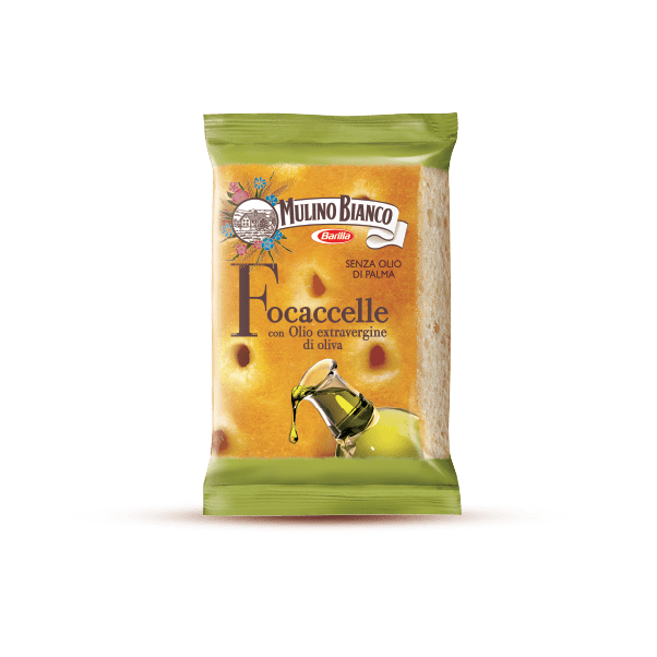MULINO BIANCO FOCACCELLE WITH EXTRA VIRGIN OLIVE OIL X6 198 GR (9 in a box)