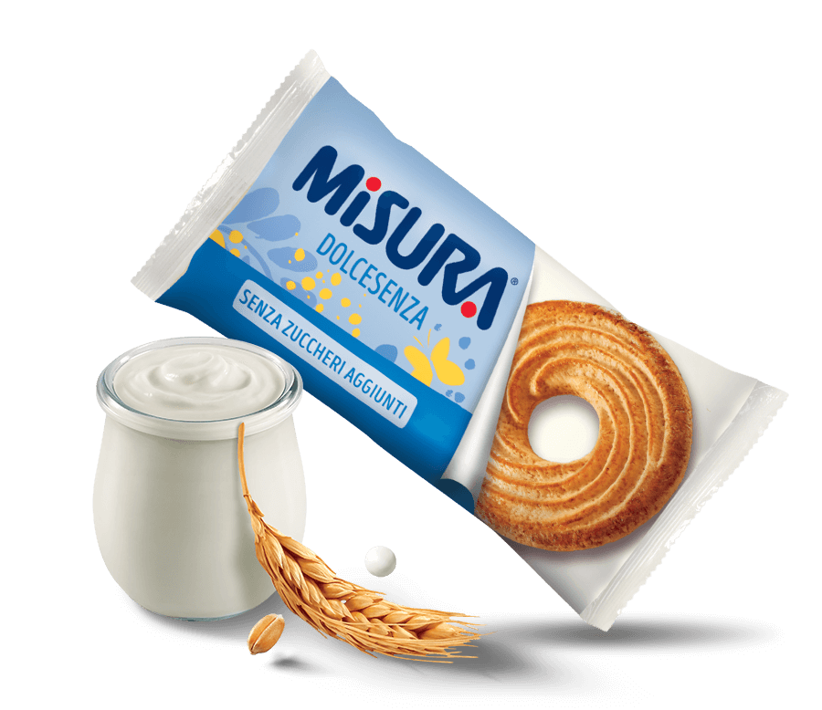 MISURA DOLCE SENZA BISCOTTI YOGURT MULTIPACK X6 400 GR (12 in a box)