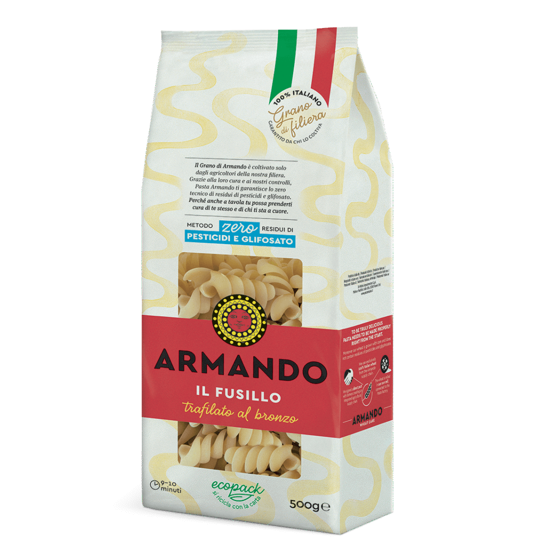ARMANDO PASTA DI SEMOLA IL FUSILLO 500 GR (12 in a box)
