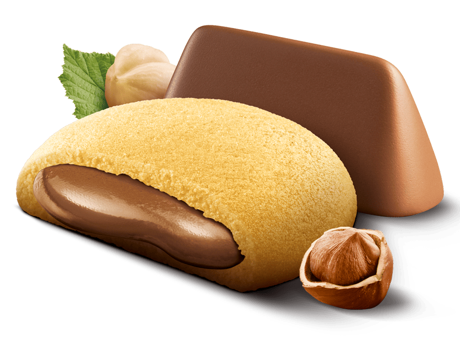 GRISBI' BISCOTTI VEGAN STUFFED CREAM GIANDUIA 135 GR (12 in a box)