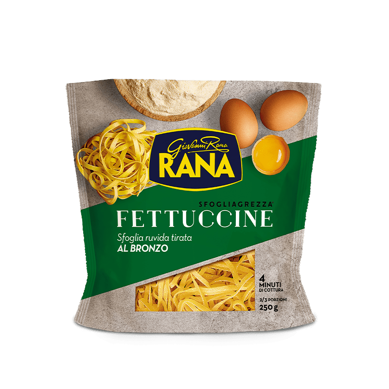 RANA FRESH EGG PASTA SFOGLIAGREZZA FETTUCCINE 250 GR (4 in a box)