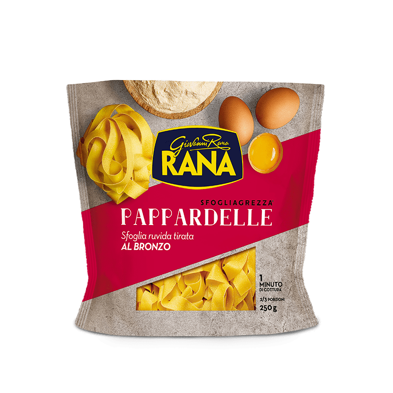 RANA FRESH EGG PASTA SFOGLIAGREZZA PAPPARDELLE 250 GR (4 in a box)