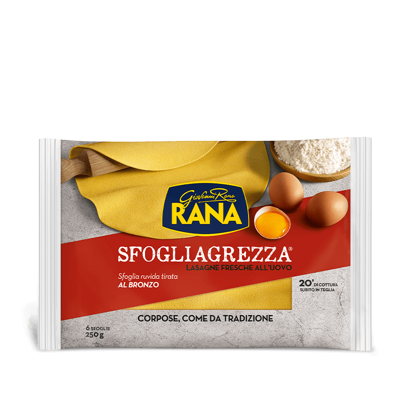 RANA FRESH EGG PASTA LASAGNE SFOGLIAGREZZA 250 GR (12 in a box)