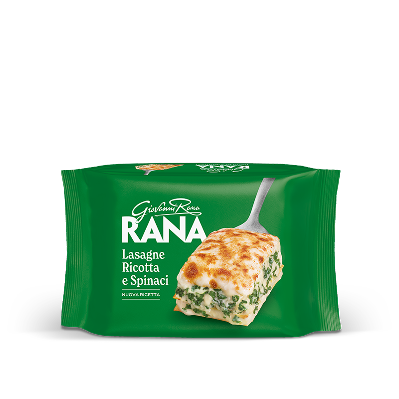 RANA FRESH READY MEALS LASAGNE RICOTTA AND SPINACH 350 GR (8 in a box)