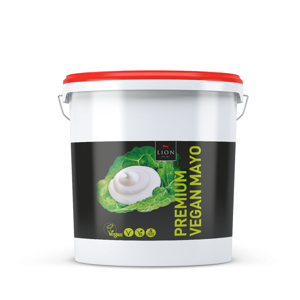 LION SAUCE PREMIUM VEGAN MAYO 10 KG (1 in a box)