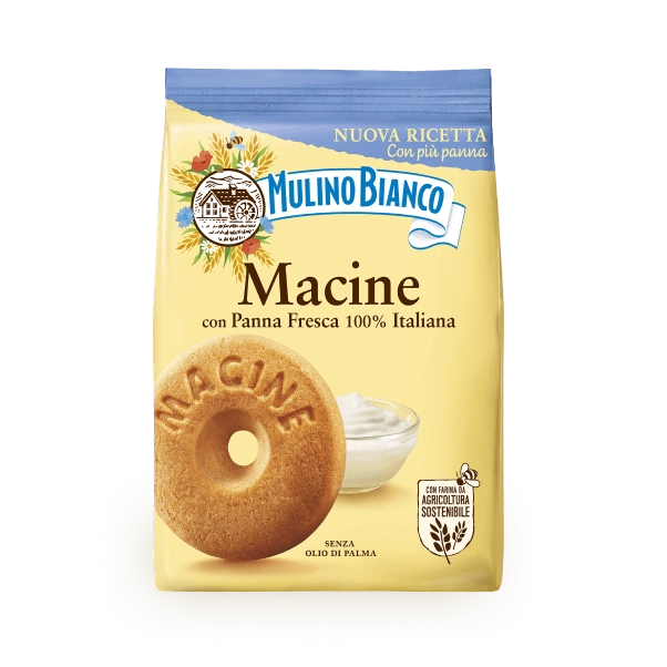 MULINO BIANCO BISCOTTI MACINE 800 GR (12 in a box)