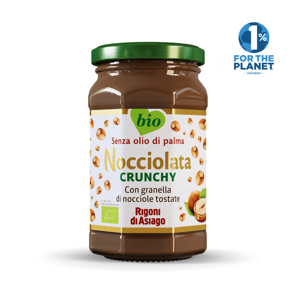 RIGONI SPREAD CREAM NOCCIOLATA CRUNCHY 250 GR (6 in a box)