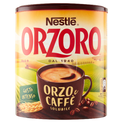 NESTLE' ORZORO WATER-SOLUBLE INSTANT BARLEY AND COFFEE 120 GR (15 in a box)