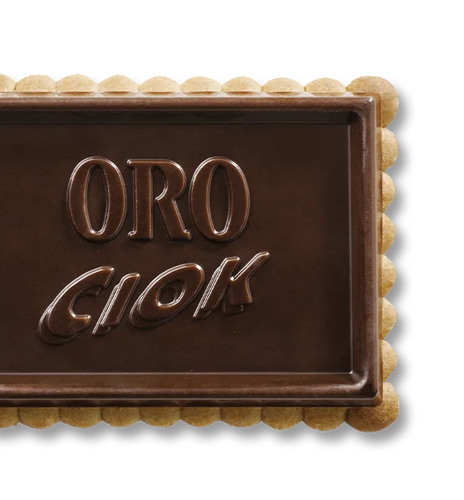 SAIWA ORO CIOK BISCOTTI DARK CHOCOLATE X8 200 GR (14 in a box)