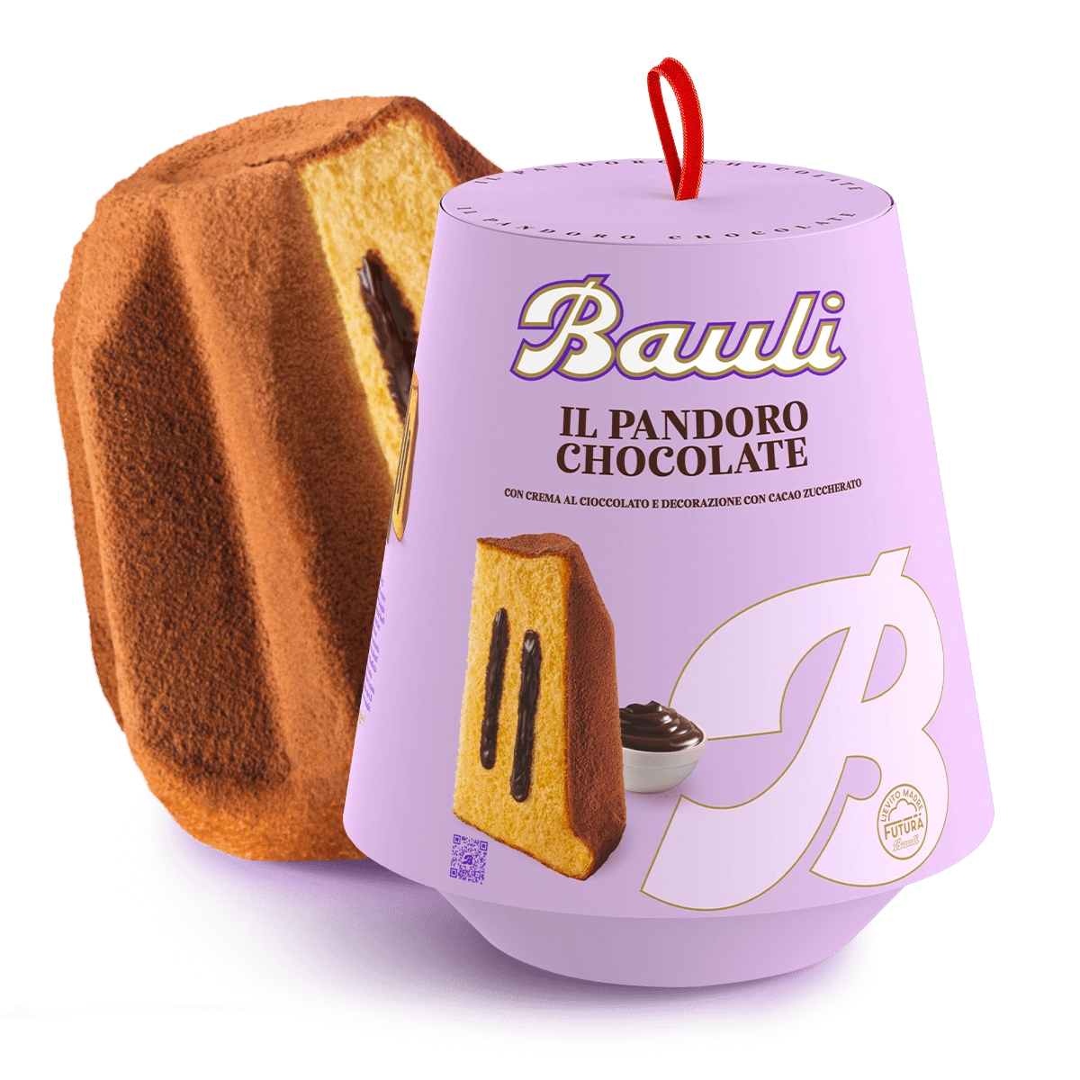 BAULI PANDORO CHOCOLATE 750 GR (16 in a box)