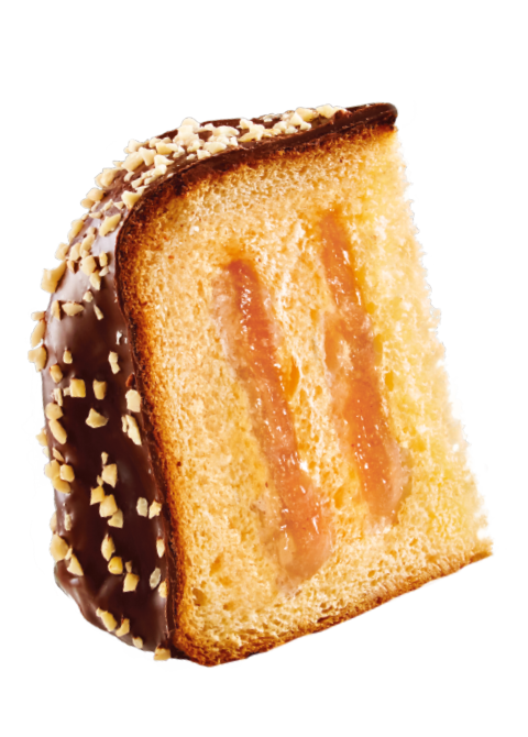 BAULI CREAZIONI DI PANDORO PEAR AND CHOCOLATE 750 GR (12 in a box)