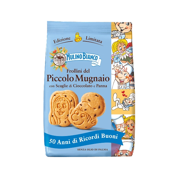 MULINO BIANCO BISCOTTI PICCOLO MUGNAIO 300 GR (12 in a box) LIMITED EDITION