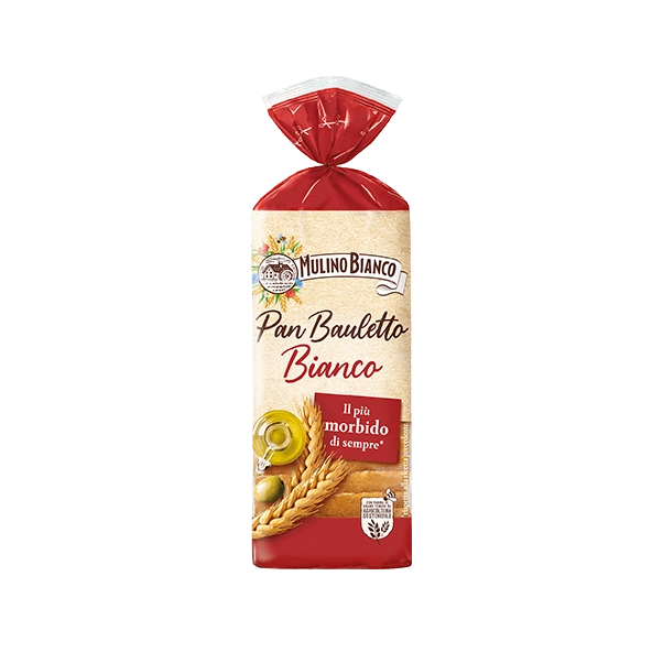 MULINO BIANCO BREAD PAN BAULETTO BIANCO 400 GR (8 in a box)
