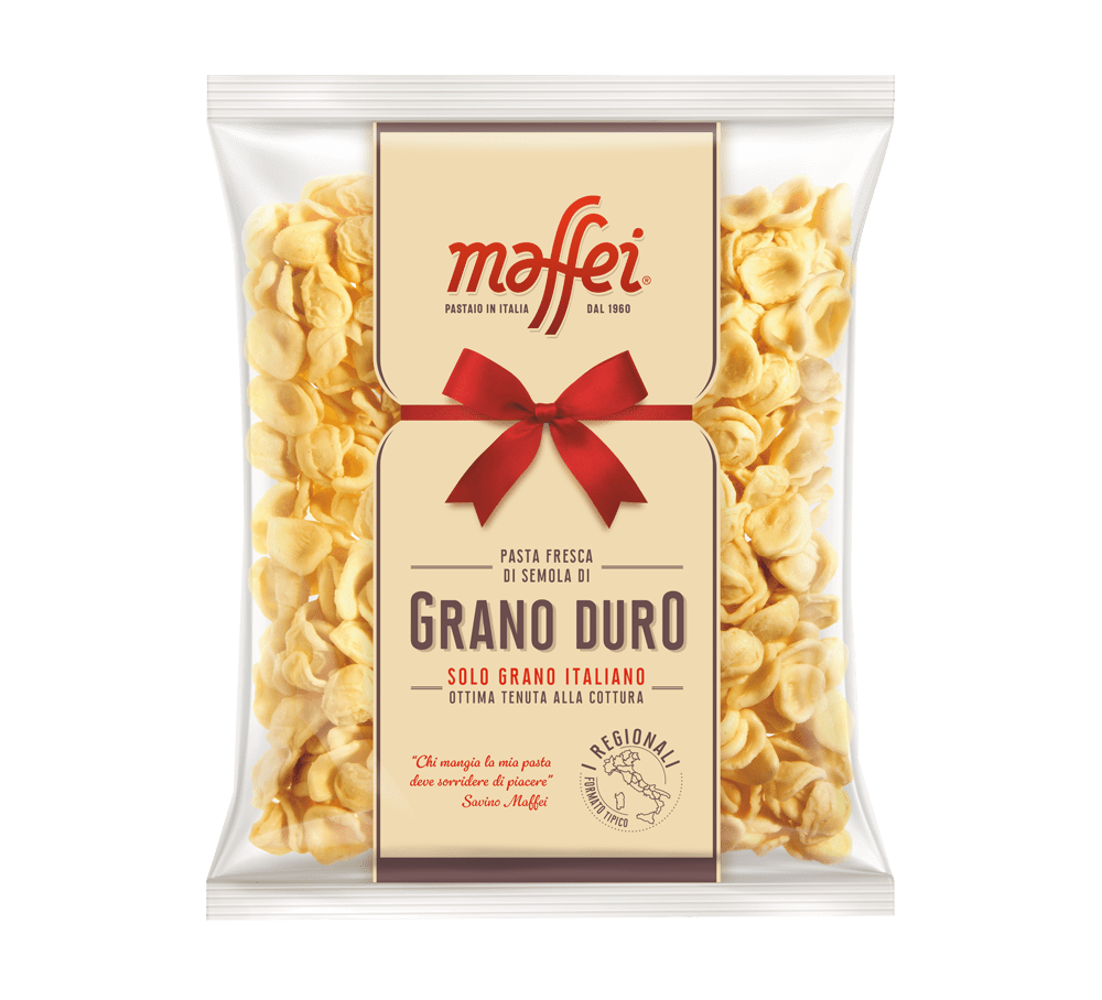 MAFFEI FRESH PASTA I REGIONALI ORECCHIETTE BARI VECCHIA N.15 500 GR (12 in a box)