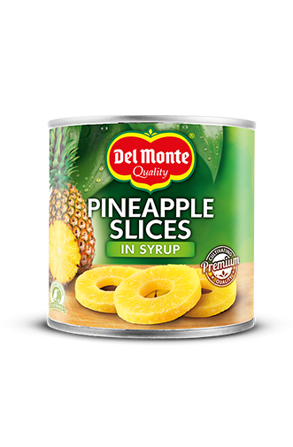DEL MONTE ANANAS SLICE IN SYRUP 432 GR (12 in a box)