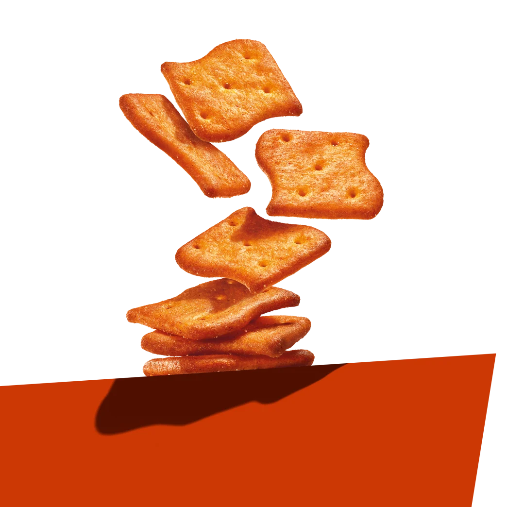 PAVESI SNACK CRACKER CRANCINE PAPRIKA X6 180 GR (16 in a box)