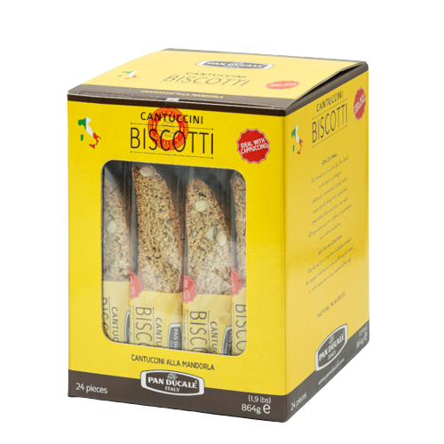 PAN DUCALE EXPO BISCUITS CANTUCCINI ALMOND 36 GR X24 (1 in a box)
