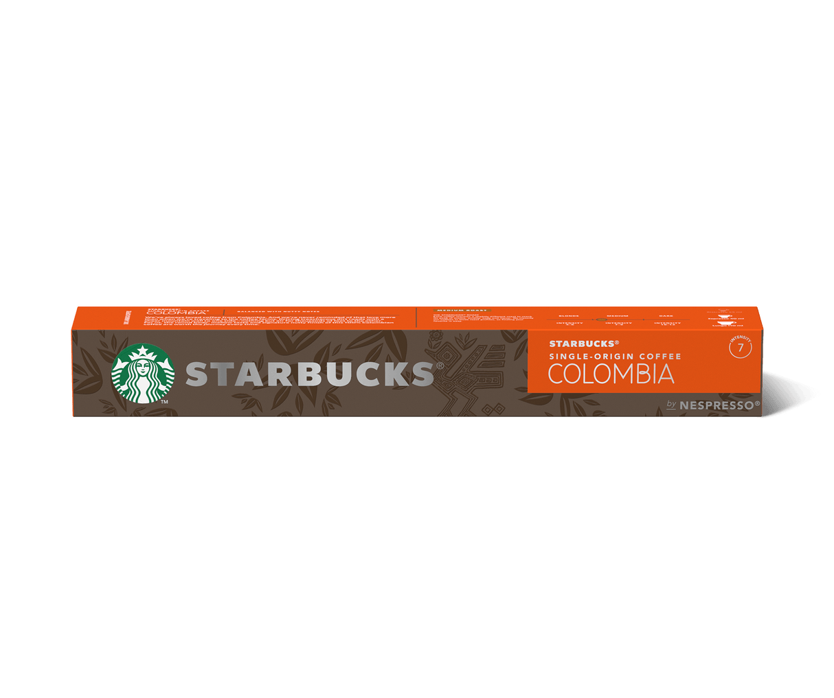 STARBUCKS COFFEE CAPSULES COLOMBIA X10 120 GR (12 in a box)