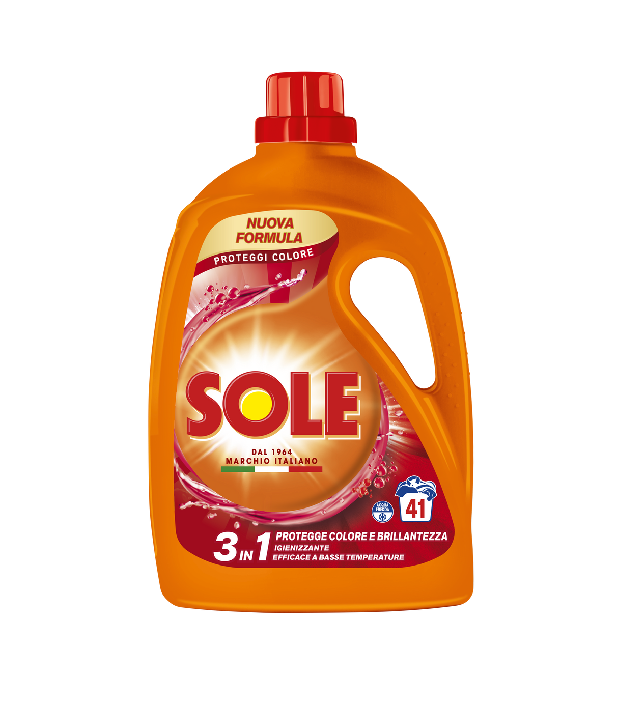 SOLE SOFTNER 3 IN 1 PROTECT COLOR 41 WASHES 1.85 LT (8 in a box)
