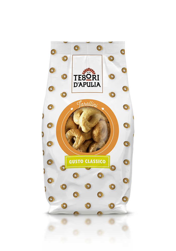 TESORI D'APULIA TARALLI CLASSIC 200 GR (24 in a box)