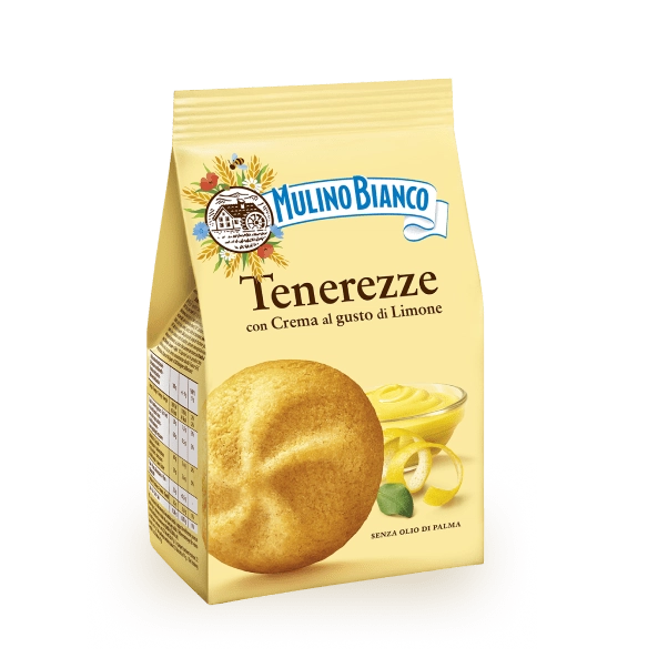 MULINO BIANCO BISCOTTI TENEREZZE LEMON 200 GR (10 in a box)
