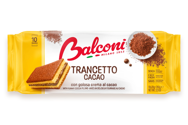 BALCONI TRANCETTO COCOA X10 280 GR (15 in a box)