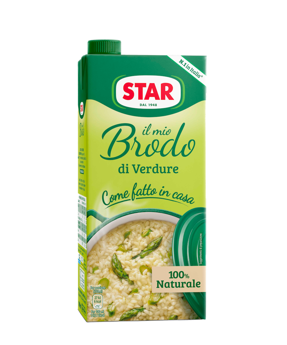 STAR BROTH LIQUID VEGETABLE 1 LT (6 in a box)