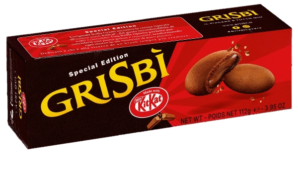 GRISBI' BISCOTTI KITKAT 112 GR (12 in a box) LIMITED EDITION