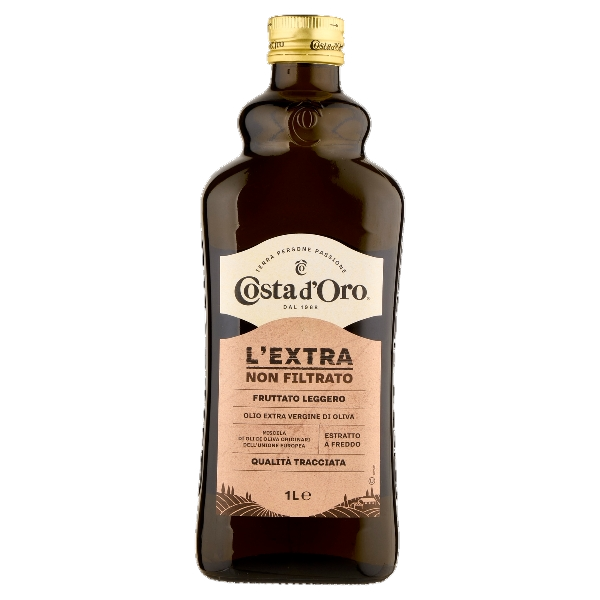 COSTADORO EXTRA VIRGIN OLIVE OIL L'EXTRA 1 LT (8 in a box)
