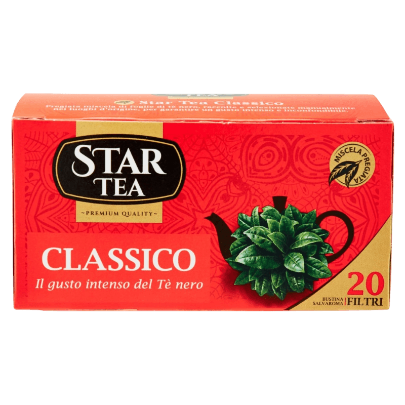 STAR TEA CLASSICO 20 FILTRI 30 GR (12 in a box)