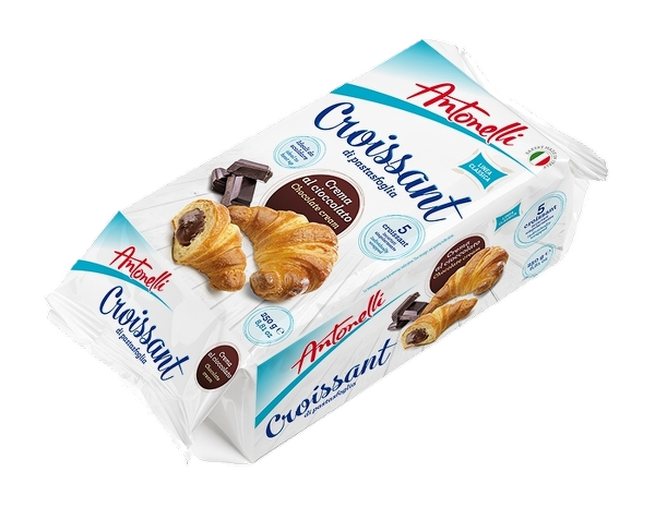 ANTONELLI CROISSANT CHOCOLATE CREAM X5 250 GR (8 in a box)