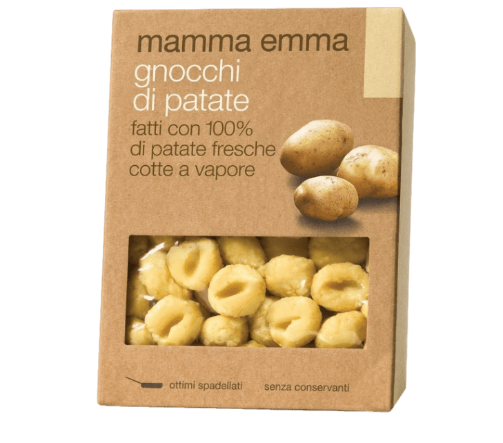 MAMMA EMMA FRESH PASTA GNOCCHI OF POTATOES 400 GR (6 in a box)