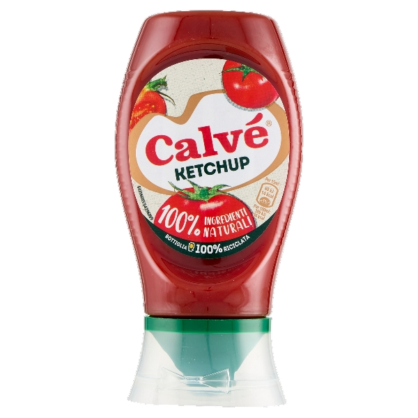 CALVE' KETCHUP SWEET TOP DOWN 250 GR (9 in a box)