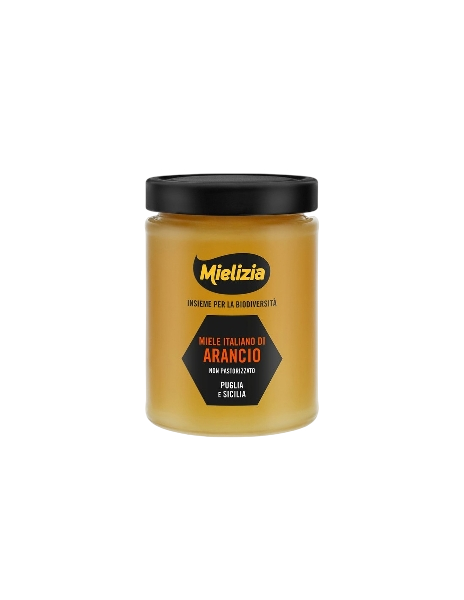 MIELIZIA HONEY ARANCIO JAR 400 GR (6 in a box)
