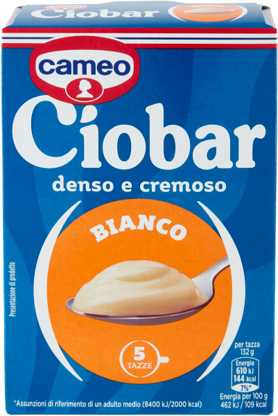 CAMEO CIOBAR WHITE X5 105 GR (14 in a box)