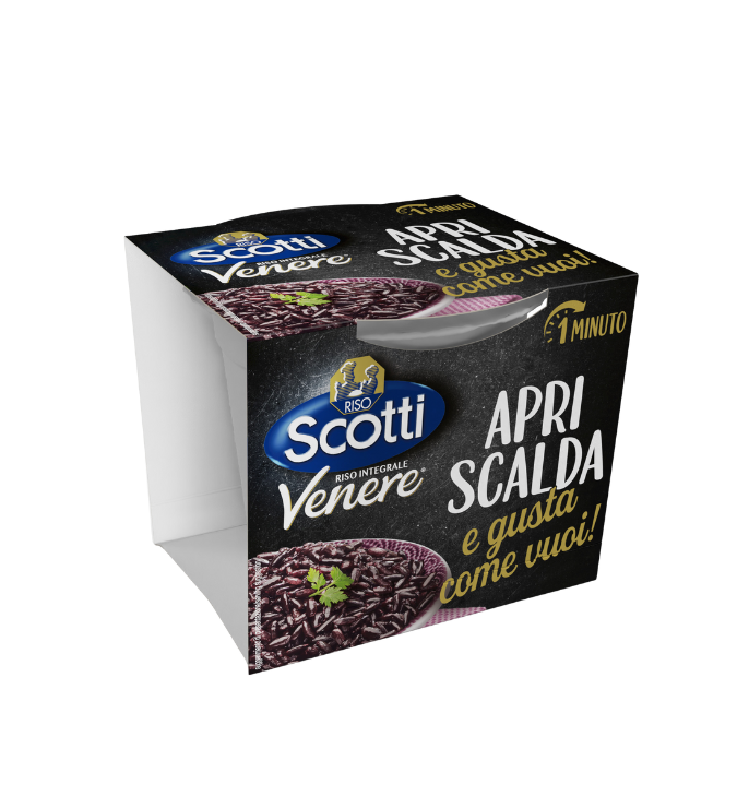 SCOTTI RICE READY WHOLEMEAL VENERE INTEGRALE 200 GR (16 in a box)