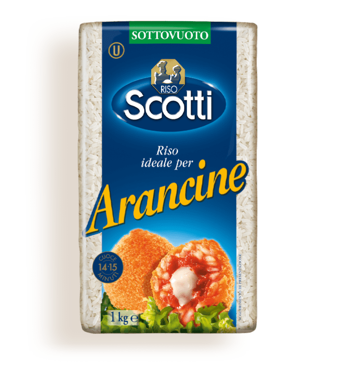 SCOTTI RICE FOR ARANCINE 1 KG (10 in a box)