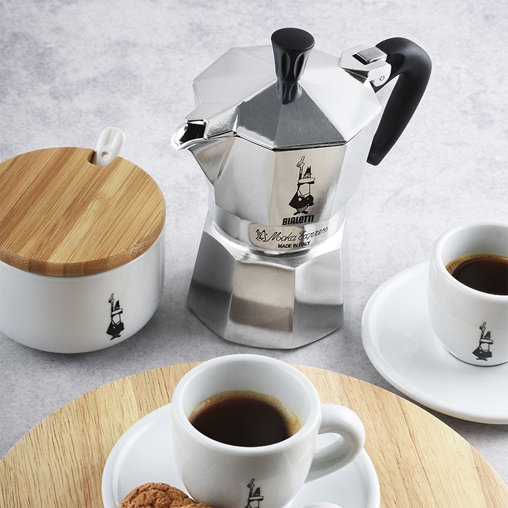 BIALETTI CAFFETTIERA MOKA EXPRESS - COFFEE MAKER MOKA 3 CUPS (6 in a box)