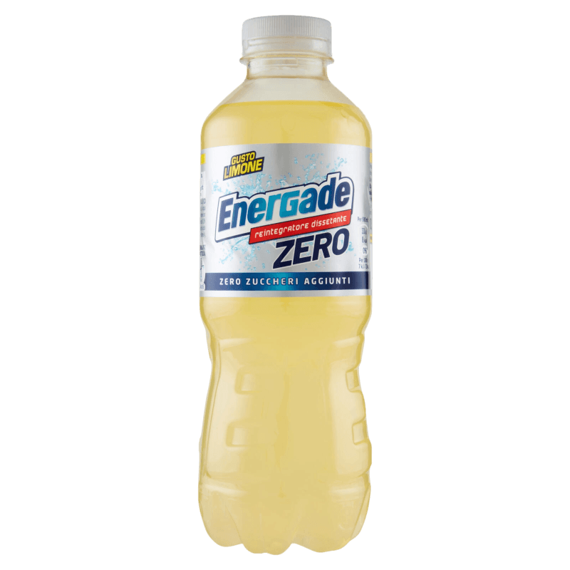 ENERGADE ENERGY DRINK ZERO LEMON PET 500 ML (12 in a box)