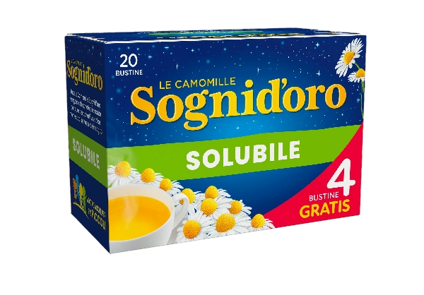 SOGNI D'ORO CHAMOMILE SOLUBLE X20 100 GR (24 in a box)