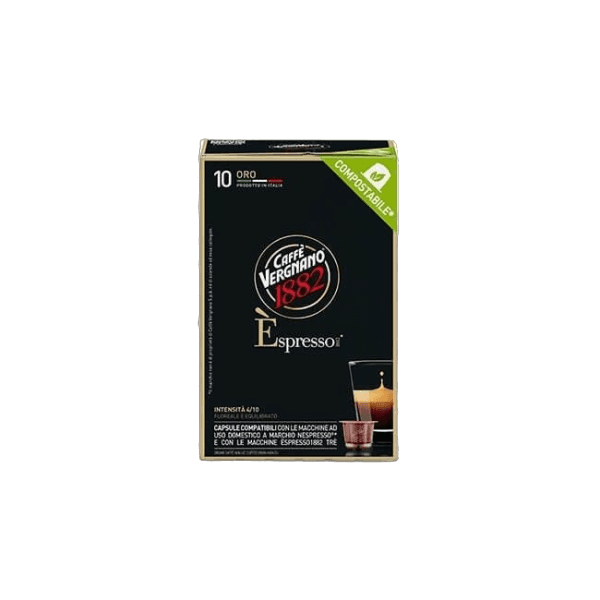 VERGNANO COFFEE CAPSULES NESPRESSO ESPRESSO ORO X10 (6 in a box)