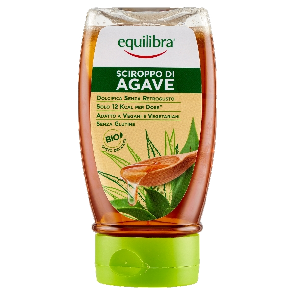 EQUILIBRA ORGANIC SWEETNER AGAVE SYRUP 350 GR (10 in a box)