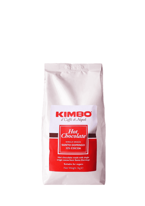 KIMBO COFFEE HOT CHOCOLATE SANTO DOMINGO 32% COCOA 1 KG (6 in a box)
