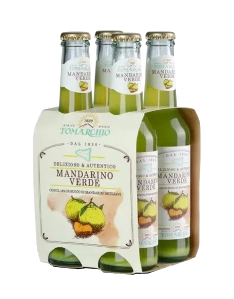 TOMARCHIO D&A MANDARINO VERDE GLASS 27.5 CL X4 110 CL (6 in a box)