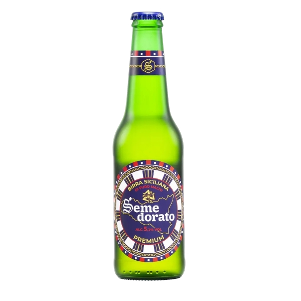 SEMEDORATO BEER LAGER PREMIUM 33 CL 5% (24 in a box)