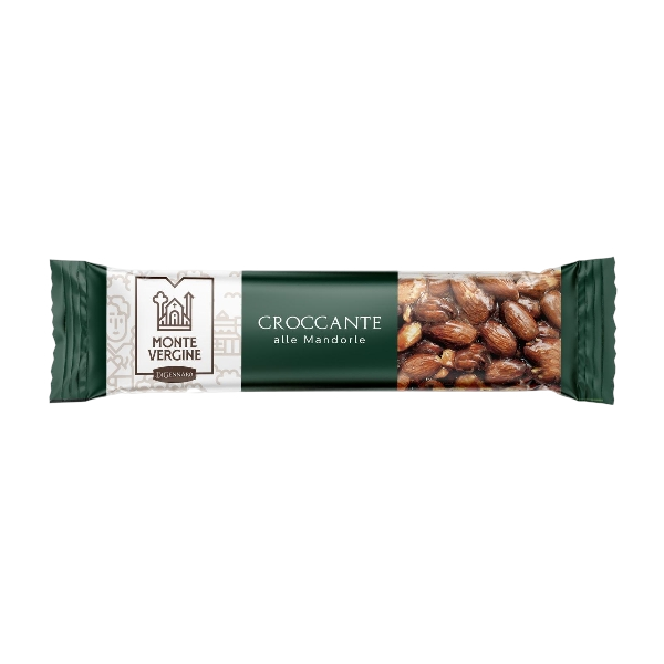 DI GENNARO SNACK BARS TORRONE CROCCANTE ALMONDS 100 GR ( 24 in a box)