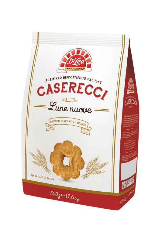 DI LEO CASERECCI BISCOTTI LUNE NUOVE 500 GR (8 in a box)
